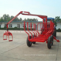 Ce Certificate Zm5004 Log Loading Trailer with Crane for Sale